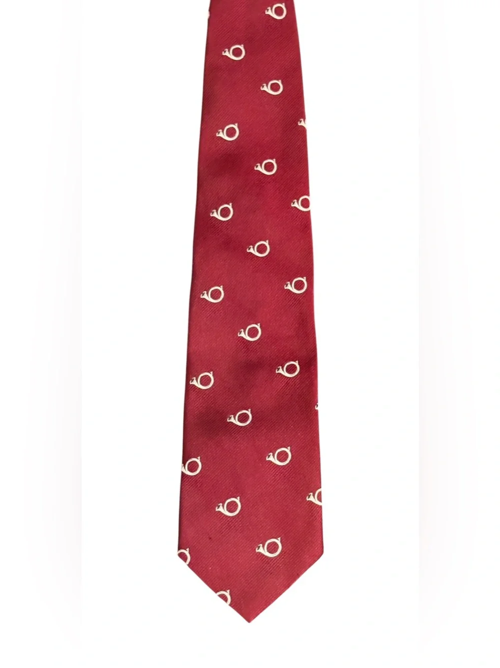 Classic Red Patterned Men's Tie
